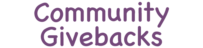 Community Givebacks